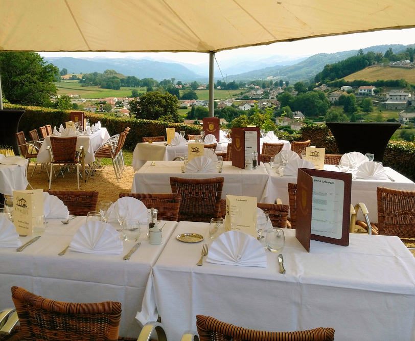 Brunch extérieur Château Salles